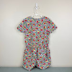 Load image into Gallery viewer, Mini Boden Printed Short Sleeve Playsuit Multi Floral 9-10
