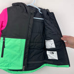 Load image into Gallery viewer, The North Face Kids' Freedom Insulated Ski Jacket Chlorophyll Green Color Block 3T NWT
