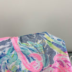 Load image into Gallery viewer, Lilly Pulitzer Girls Candice Romper Multi Flamenco Beach L 8-10
