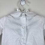 Load image into Gallery viewer, The Beaufort Bonnet Company Peter Pan Collar Onesie 6-12 Months
