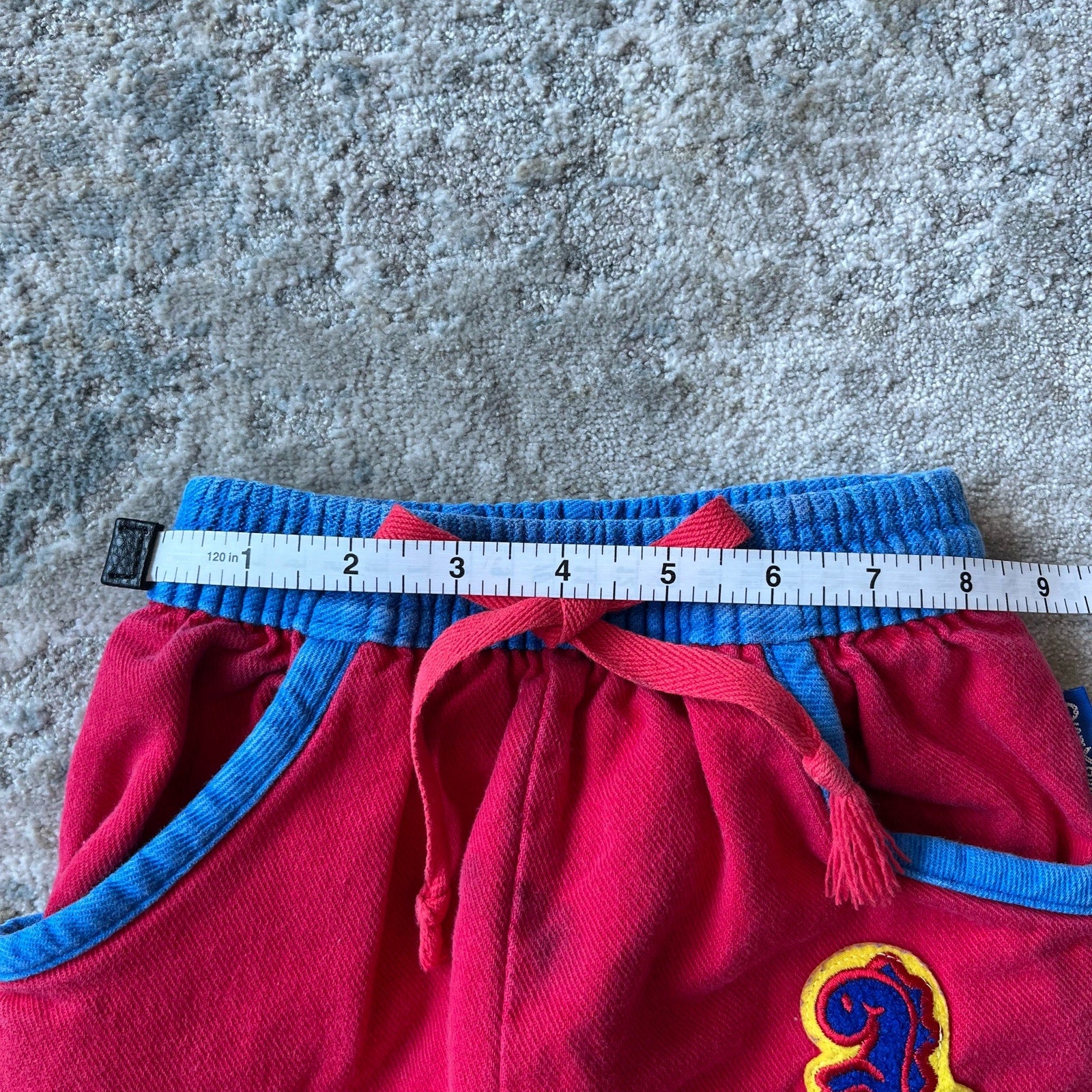 Vintage OshKosh B'gosh Red Dinosaur Pants 24 Months USA