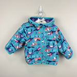 Load image into Gallery viewer, Columbia Mini Pxel Grabber Fleece Lined Wind Jacket Blue Unicorn 6-12 Months
