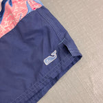 Load image into Gallery viewer, Vineyard Vines Boys' Pieced Chappy Swim Trunk Blue Pink Fish 6

