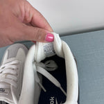 Load image into Gallery viewer, Reebok Kids Forte Lounger Sneakers White Navy Gray 2 NWOT
