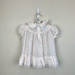 Load image into Gallery viewer, Polly Flinders Smocked White Dress 12 Months
