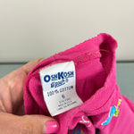 Load image into Gallery viewer, Vintage OshKosh B'gosh Tropical Butterfly Pink Tee Shirt 6 USA
