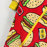 Load image into Gallery viewer, Purl Lamb the Hoodie Company Cheeseburger Playset Romper 6-12 Months
