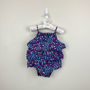 Vineyard Vines Ruffle Whale Romper 3-6 Months