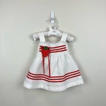 Load image into Gallery viewer, Vintage Little Bitty White Strawberry Dress 2T USA
