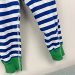 Load image into Gallery viewer, Hanna Andersson Blue Striped Pajamas 80 cm 18-24 Months
