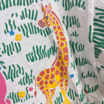 Load image into Gallery viewer, Vintage Spumoni Short Sleeve Safari Animals Puff Paint T-Shirt L 6 USA
