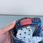 Load image into Gallery viewer, Mini Boden Girls Blue Jean Skirt 13-14
