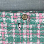 Load image into Gallery viewer, The Beaufort Bonnet Company Perrin Pocket Skirt Putney Plaid with Brass Buttons 8

