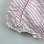 Load image into Gallery viewer, Mini Boden Appliqué Whale Woven Romper Ivory/Pink Ticking Whale 2-3 NWT
