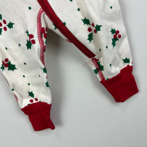 Hanna Andersson Festive Holly Pajamas 60 cm 3-6 Months