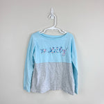 Load image into Gallery viewer, Lilly Pulitzer Girls Mini Finn T-Shirt Blue Oasis M 6-7
