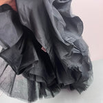 Load image into Gallery viewer, Ralph Lauren Girls Polka Dot Tulle Dress Black 10
