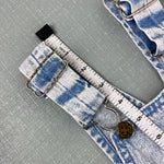 Load image into Gallery viewer, Vintage OshKosh B'gosh Acid Wash Captain OshKosh Shortalls 3T USA
