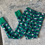 Load image into Gallery viewer, Mini Boden Snug Long John Pajamas Navy Dinosaur 14
