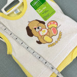 Load image into Gallery viewer, Vintage Curity Peek-A-Puppy Terry Diaper Shirt Set Small NWT
