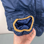 Load image into Gallery viewer, Columbia Infant Snuggly Bunny Down Bunting Snow Suit Navy Blue 12-18 Months
