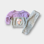 Load image into Gallery viewer, Vintage Kids World Purple Gray Koala Sweatsuit 12 Months
