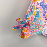 Load image into Gallery viewer, Lilly Pulitzer Infant Shift Dress Light Iris Blue Written in the Sun QR 12-18 Months
