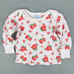 Load image into Gallery viewer, Vintage OshKosh B'gosh Waffle Knit Strawberry Outfit 12 Months

