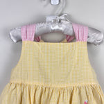 Load image into Gallery viewer, Florence Eiseman Lemonade Stand Yellow Seersucker Dress 2T
