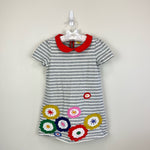Load image into Gallery viewer, Mini Boden Jersey Collared Applique Dress 4-5

