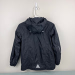 Load image into Gallery viewer, L.L. Bean Kids' Lined Trail Model Wind and Rain Jacket Black M 10/12
