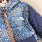 Load image into Gallery viewer, The North Face Reversible Mount Chimbo Jacket Navy Bear 4T

