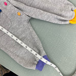 Load image into Gallery viewer, Vintage Jet Set Gray Rainbow Hooded Coverall
