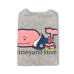 Load image into Gallery viewer, Vineyard Vines Prep School Whale Short Sleeve Pocket T-Shirt Small 8-10 NWT
