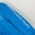 Load image into Gallery viewer, Vineyard Vines Vintage Whale Blue Quarter Zip Pullover Sweatshirt 2T
