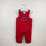 Load image into Gallery viewer, Florence Eiseman Red Longall with Applique Soldier 18 Months
