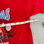 Load image into Gallery viewer, Vintage Y2K Thomas &amp; Friends Full Steam Ahead Red Graphic T-Shirt L 7
