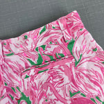 Load image into Gallery viewer, Lilly Pulitzer Girls Mini Callahan Shorts Prep Green Pink Colony Small 7
