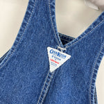 Load image into Gallery viewer, Vintage OshKosh B&#39;gosh Blue Jean Overalls 24 Months USA
