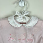 Load image into Gallery viewer, Mayoral Baby Pink Ruffle Cupcake Footie 2-4 Months
