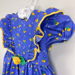 Load image into Gallery viewer, Vintage C.I. Castro &amp; Co Ruffle Floral Dress 3T USA

