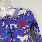 Load image into Gallery viewer, Hanna Andersson Purple Unicorn Pajamas 85 cm 2T
