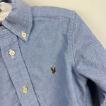 Load image into Gallery viewer, Ralph Lauren The Iconic Button Down Oxford Shirt Blue 2T
