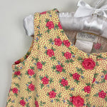 Load image into Gallery viewer, Vintage Rare Editions Yellow Floral Dress 2T USA
