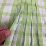 Load image into Gallery viewer, Florence Eiseman Green Plaid Applique Flower Tank Set 6 Months
