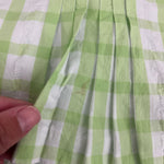 Load image into Gallery viewer, Florence Eiseman Green Plaid Applique Flower Tank Set 6 Months
