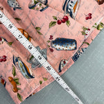 Load image into Gallery viewer, Vintage After the Stork Pink Navy Garden Dress XXS 2T USA
