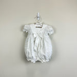 Load image into Gallery viewer, Vintage White Lace Bow Romper 12 Months
