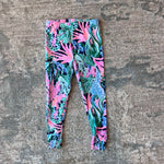 Load image into Gallery viewer, Lilly Pulitzer Girls Sammy Pajama Set Hi Tide Navy Bringing Mermaid Back 2T
