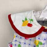 Load image into Gallery viewer, Vintage Mayfair Kids Fruit Bubble Romper 2T
